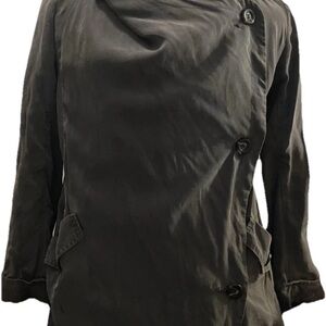 Free People Dark Olive Anorak Wrap Utility Apocalyptic Jacket